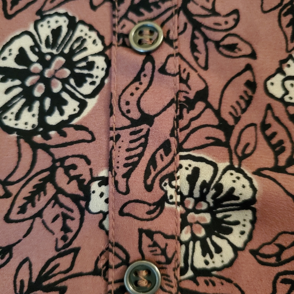 Foral Summer Cropped Tank Top Flare Bottom - Picture 5 of 5